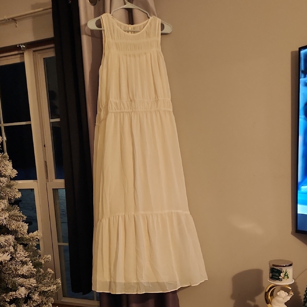 A New Day Cream Maxi Dress